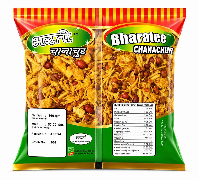 Bharatee Moglai Chanachur | Premium Crunchy Namkeen
