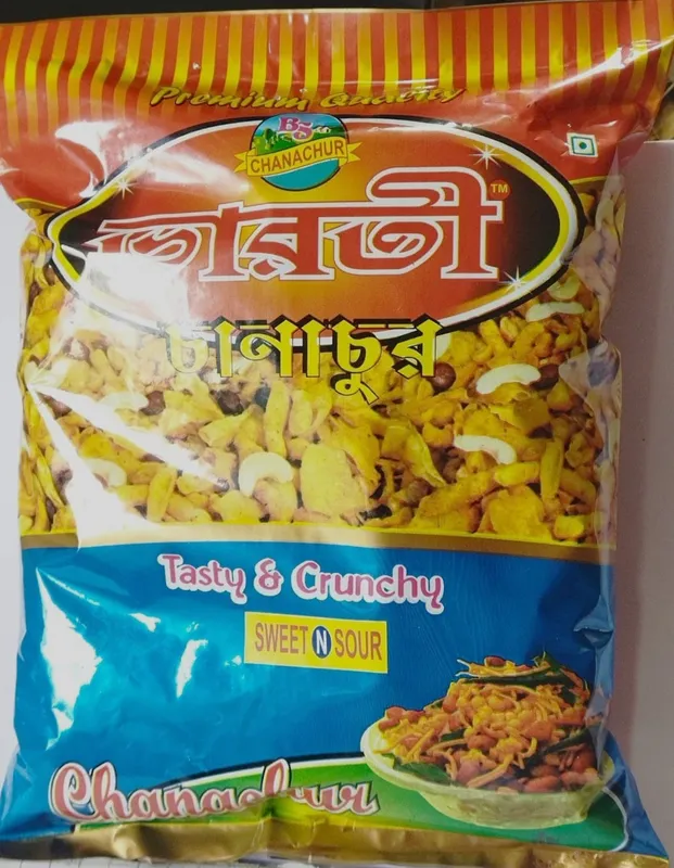 Bharatee Sweet N Sour Chanachur 500g – Sweet, Tangy & Spicy Garam Masala Namkeen