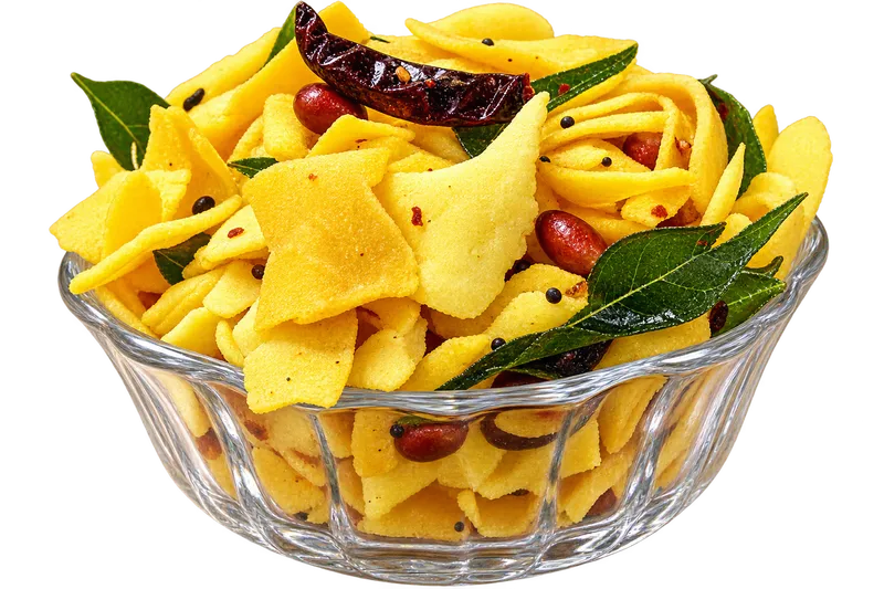 Bharatee Salty Chanachur – 450 Gms | Crunchy Besan, Chana Dal & Peanut Mixture