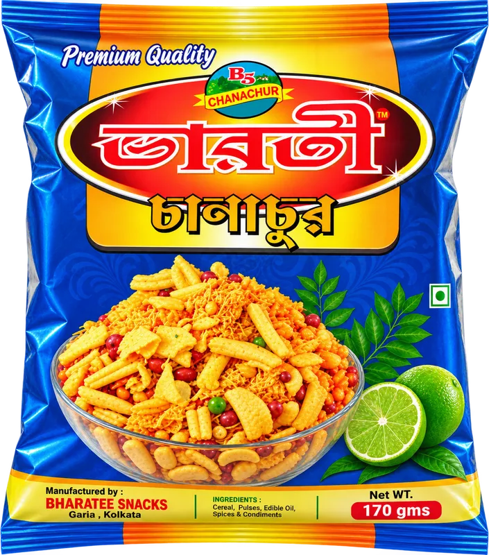 Bharatee Chanachur – Sweet, Sour & Hot | Garam Masala Blended 170 Gms thumbnail 2